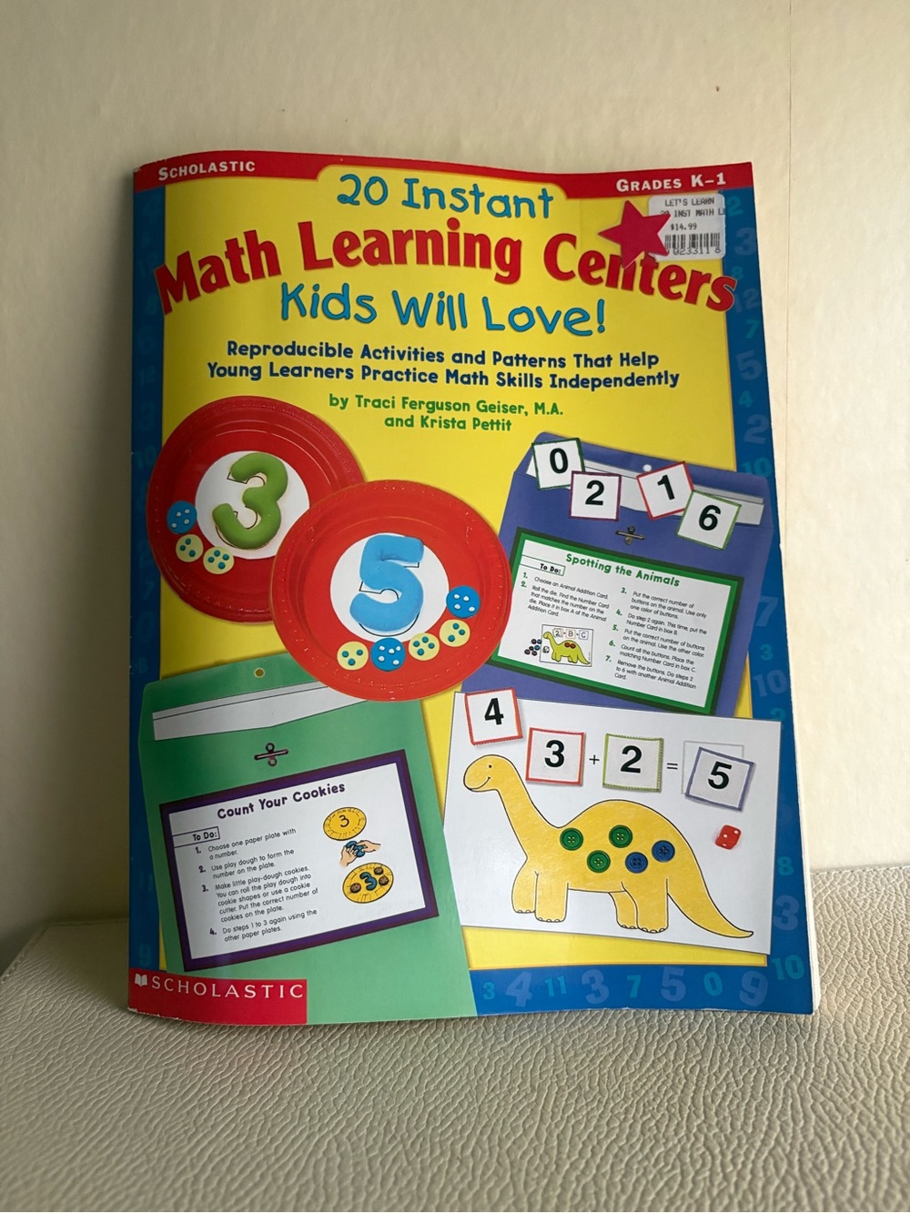 20 Instant Math Learning Centers-scholastic K-1